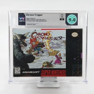 Chrono Trigger SNES Super Nintendo CIB (With Both Inserts) - Wata Graded 9.0 - Picture 1 of 3