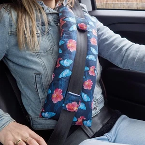 Mastectomy Seatbelt Pillow Hysterectomy C Section Recovery Butterflies W&H Home - Picture 1 of 4