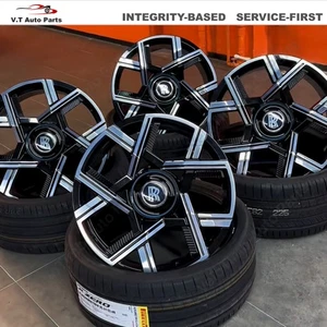 2025 Black Badge Style 22 inch Wheel Kit For Rolls-Royce Cullinan,Forged Wheels - Picture 1 of 6