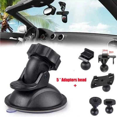 Car Suction Cup for Dash Cam Holder Vehicle Video Recorder with 5 Types Adapter - Image 1 of 4
