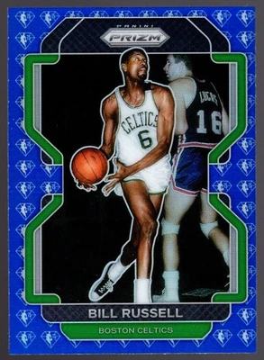 2021-22 帕尼尼 Prizm NBA 75 周年 Prizm Bill Russell #254 名堂 — 第 1/2 张图片