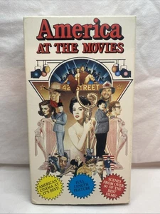 America at the Movies (VHS Tape) fast free shipping - Picture 1 of 3