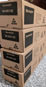 SHARP MX-61GT-BC BLACK TONER CARTRIDGE - Picture 1 of 1