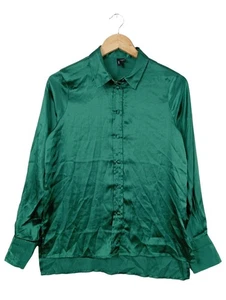 VERO MODA Blusa brillante Mujeres Blusa Talla EU 34 verde look casual - Imagen 1 de 5