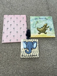 Paquete de libros Jellycat x3 Elly Ballerina Mi mejor mascota si yo fuera un elefante - Imagen 1 de 7