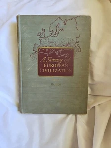 A Survey of European Civilization Hardcover - 1947 - Bild 1 von 8