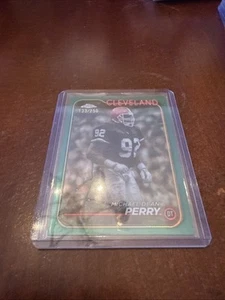 2024 Topps Chrome - Michael Dean Perry #35 Teal Refractor /250 - Picture 1 of 3