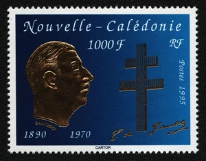 Nueva Caledonia 1995 - Mi-Nr. 1033 ** - MNH - Charles de Gaulle - Imagen 1 de 1