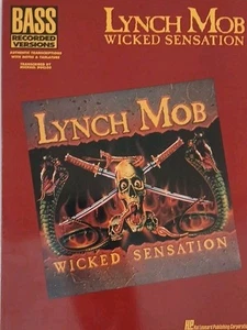 LYNCH MOB BASS GUITAR TAB / BASS TABLATURE / WICKED SENSATION - Picture 1 of 4