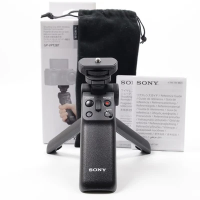 SONY GP-VPT2BT Shooting Grip Black Wireless Remote Commander [Top Mint] #4003C - Image 1 of 4