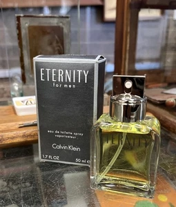 ETERNITY for Men 1.7oz  50ml Calvin Klein With Box - Bild 1 von 8