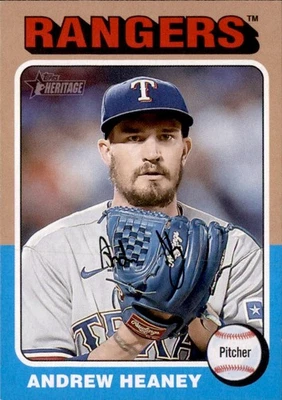 2024 Topps Heritage - Andrew Heaney #478 - Image 1 of 2