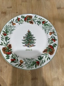 Spode Christmas Tree Annual 2021 Sammelteller 8" * - Bild 1 von 3