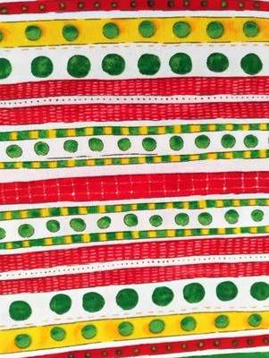 Nancy Wolff para Robert Kaufman rayas y puntos en movimiento divertido psicodélico 1,5 yardas Foto 1 de 3