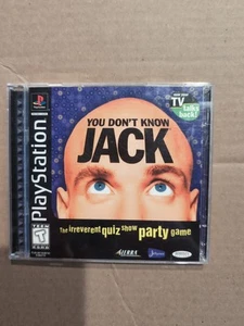 You Don't Know Jack (Sony PlayStation 1, 1999) COMPLETE TESTED WORKS VGC - Picture 1 of 7