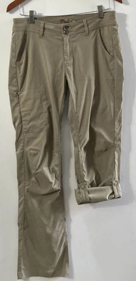 Women’s Prana Halle Straight Leg Convertible Hiking Pants Sz 6 Nylon Blend - Image 1 of 4