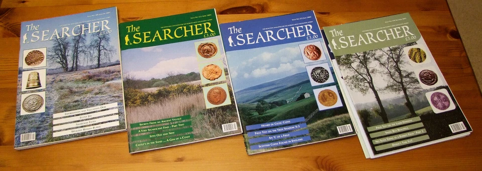 12x The Searcher Metal Detecting Magazine. Full year 2003, Numbers 209-220 - Image 1 of 1