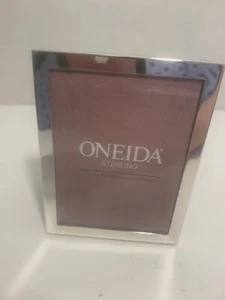 Oneida  STERLING SILVER FRAME  4  1/4  X 3  1/4  Rectangular Frame - Picture 1 of 8