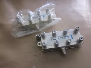Qty ( 2) Commscope SV8G 8 Way Splitter 5-1002MHz Coaxial Cable Antenna CATV HDTV - Picture 1 of 3