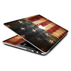 Skin Wrap for MacBook Pro 15 inch Retina vintage american flag distressed