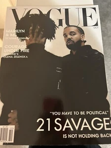 DRAKE x 21 SAVAGE LIMITED EDITION VOGUE Magazine "Her Loss" BRAND NEW - Picture 1 of 4