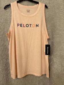 Peloton Show Up & Shine Tank Weste Radfahren Fitness Activewear Pink Neu mit Etikett UVP 45€ - Bild 1 von 9