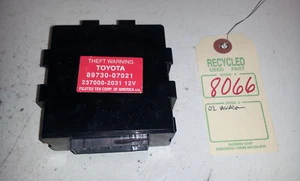 2002 Toyota Avalon Theft Warning Module OEM 89730-07021 #8066 - Picture 1 of 4