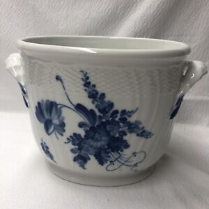 Royal Copenhagen Porcelain Blue Flower Wine Cooler / Vase # 1704