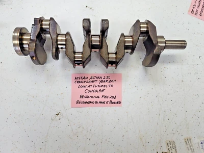 CIGÜEÑAL NISSAN ALTIMA 2,5 L - USADO Foto 1 de 4