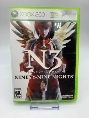 N3 Ninety-Nine Nights (XBOX 360, 2006) CIB Complete Mint Disc - Image 1 of 4