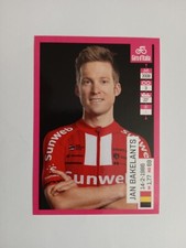 2019 PANINI FIGURE TOUR OF ITALY 102° SUNWEB BAKELANTS n 356 WITH VELINA