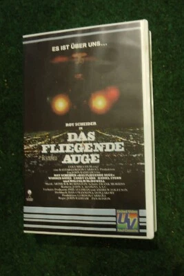 VHS - Das Fliegende Auge Roy Scheider Videokassette Video Spielfilm Kaufkassette - Bild 1 von 2
