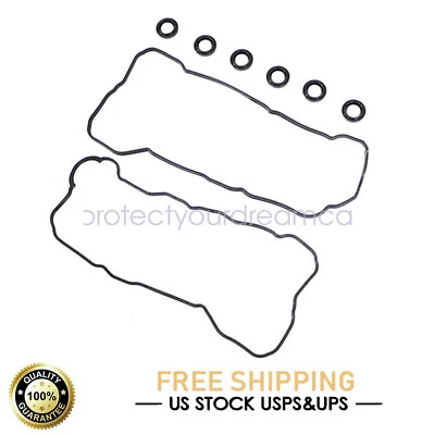 Junta de cubierta de válvula para Toyota 2004-2010 Highlander 2004 2005 2006 Sienna 3,3 L Foto 1 de 4