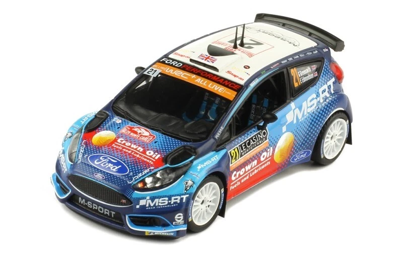 1/43 FORD FIESTA R5 #21 MONTE CARLO 2019 GREENSMITH EDMONDSON IXO RAM702 - Immagine 1 di 1