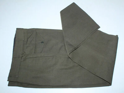 US Marine Corps Genuine Issue Alpha/Charlie Men's Uniform Trousers, Green, 31R - Image 1 of 4