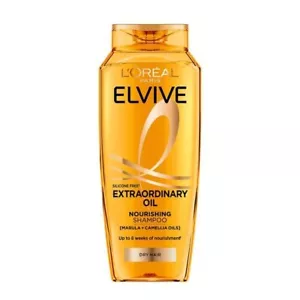 L'Oréal Elvive Extraordinary Oil Shampoo for Dry Hair 400ml up to 8 Weeks - Picture 1 of 2