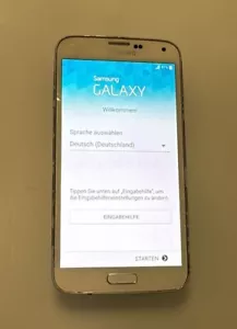 Samsung Galaxy S5 Weiss Händler, Garantie, volle Funktion, geprüft, Sm-g900f - Bild 1 von 3