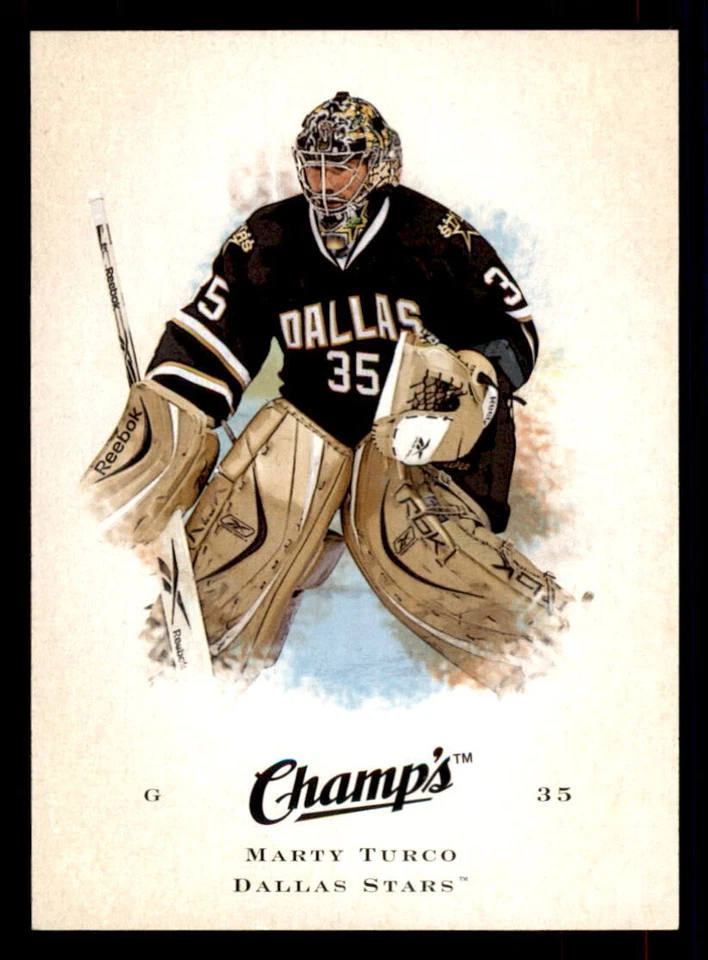 2008-09 Upper Deck Champ's #57 Marty Turco Dallas Stars - Image 1 of 2