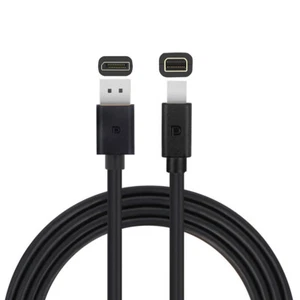 144Hz Mini DisplayPort to DisplayPort DP Cable 1.8m 4K 60Hz Bi-directional HDR - Picture 1 of 8