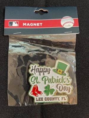 Ирландский магнит Boston Red Sox St Patrick's Day - РЕДКИЙ и коллекционный (RS-8) - Изображение 1 из 4