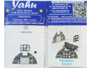YAHU YMA4859 Typhoon I early 1/48 Instrument panel - Picture 1 of 1