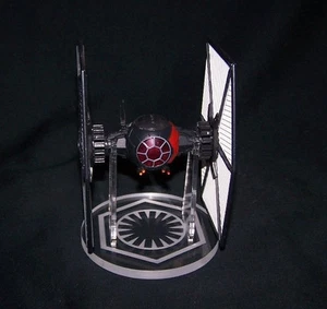 acrylic display stand for Disney Star Wars diecast Force Awakens Tie Fighter - Picture 1 of 2