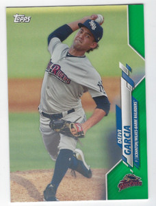 DEIVI GARCIA 2020 TOPPS PRO DEBUT BASEBALL GREEN PARALLEL /99