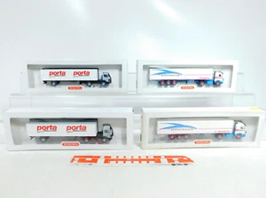 4X Mint LKW MB: 510 01 Alpentrailer + 544 50 Porta Box #BX328-0,5 - Foto 1 di 3