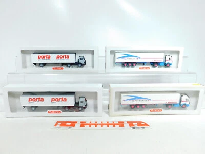 4X Mint LKW MB: 510 01 Alpentrailer + 544 50 Porta Box #BX328-0,5 - Immagine 1 di 3