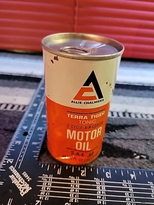 ERTL Alice Chalmers Tara Tiger Tonic Two-cycle Air-cooled Motor Oil On 16th... - Image 1 of 4