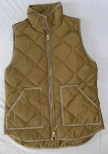J Crew 92465 Gilet imbottito trapuntato piumino donna taglia XS USATO IN OTTIME CONDIZIONI! - Foto 1 di 5