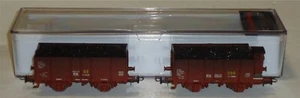 ELECTROTREN HO, 2 VAGÓNES EXCELENTES TIPO X RENFE CON CARBÓN, REF. 1988 - Bild 1 von 5