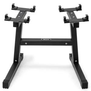 SMRTFT NUOBELL Adjustable Dumbbells | Original All-in-One Dumbbell | Rack Only - Picture 1 of 35