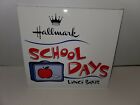 Hallmark Metal Display Sign School Days Lunch Boxes